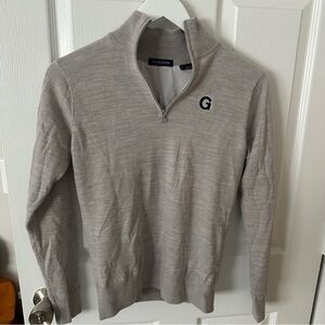 Georgetown University Windbreaker 1/4 Zip Sweatshirt